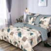 Picture of AKEMI Cotton Essentials Enclave Joy Comforter Set | 100% Cotton 650 TC - Garan (Super Single/ Queen/ King)