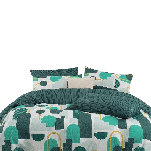 Picture of ai by AKEMI Lovesome Collection Comforter Set | 100% MicroXT 650TC - Collier (Super Single/Queen/King)