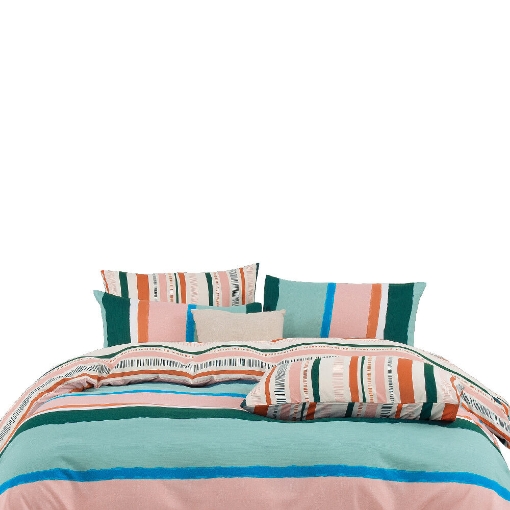 Picture of ai by AKEMI Lovesome Collection Fitted Sheet Set | 100% MicroXT 650TC - Elmore (Super Single/Queen/King)