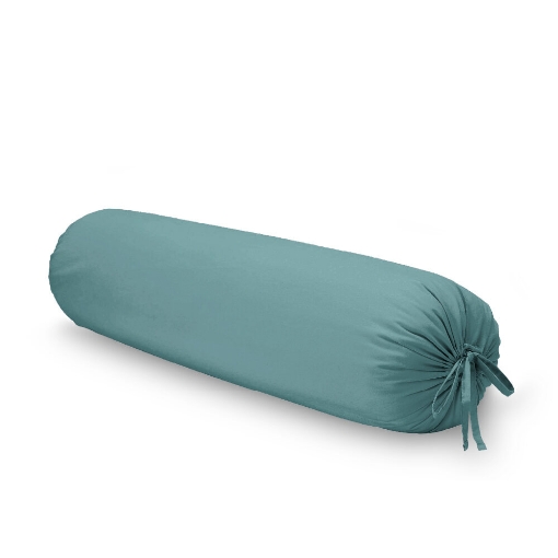 Picture of AKEMI Cotton Essentials Colour Home Divine Bolster Case 600TC - Bay Blue (1pc)