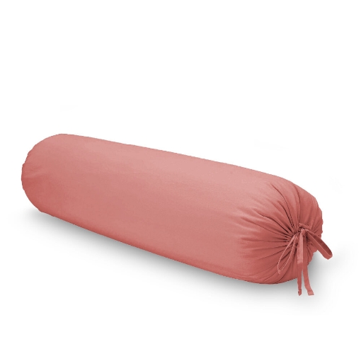 Picture of AKEMI Cotton Essentials Colour Home Divine Bolster Case 600TC - Pales Rose (1pc)