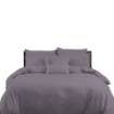 Picture of AKEMI TENCEL™ Touch Clarity Quilt Cover Set 900TC - Misty Lavender (Super Single/ Queen/ King)