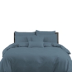 Picture of AKEMI TENCEL™ Touch Clarity Quilt Cover Set 900TC - Tranquil Blue (Super Single/ Queen/ King)