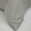 Picture of AKEMI TENCEL™ Lyocell Earnest Fitted Sheet Set | 100% TENCEL™ Lyocell 1200TC - Ebra Lepto Grey (Super Single/ Queen/ King)