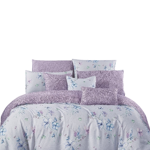 Picture of AKEMI Lyocell Flourish Quilt Cover Set 900TC - Petale (Super Single/ Queen/ King)