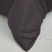 Picture of AKEMI TENCEL™ Lyocell Earnest Quilt Cover Set | 100% TENCEL™ Lyocell 1200TC - Erba Grey (Super Single/ Queen/ King)