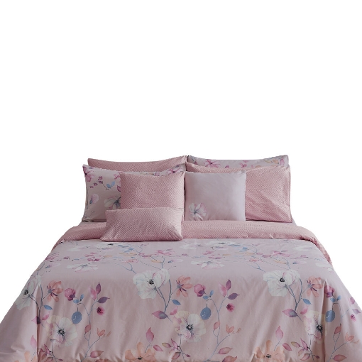 Picture of AKEMI Cotton Select Adore Fitted Sheet Set | 100% Cotton 850TC - Raelynn (Super Single/ Queen/ King)