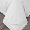 Picture of AKEMI Cotton Select Affinity Fitted Sheet Set | 100% Cotton -Remini 880TC  - Pure White (SS / Q / K)