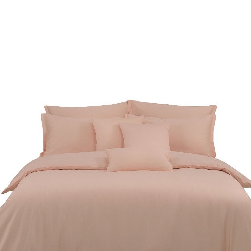 Picture of AKEMI TENCEL™ Lyocell Gladice Quilt Cover Set 1300TC - Cloud Pink (Super Single/Queen/King/Super King)