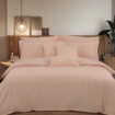 Picture of AKEMI TENCEL™ Lyocell Gladice Quilt Cover Set 1300TC - Cloud Pink (Super Single/Queen/King/Super King)