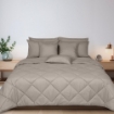 Picture of ai by AKEMI Colourkissed Collection Comforter Set | 100% MicroXT 700TC (Super Single/Queen/King) - Nimbus Beige