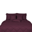 Picture of ai by AKEMI Colourkissed Collection Comforter Set | 100% MicroXT 700TC (Super Single/Queen/King) - Garnet Violet