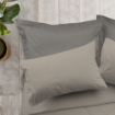 Picture of ai by AKEMI ColourJoy Collection Comforter Set | 100% MicroXT 650TC - Ercu Beige (Super Single/Queen/King)