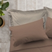 Picture of ai by AKEMI ColourJoy Collection Comforter Set | 100% MicroXT 650TC - Nagoya Orange (Super Single/Queen/King)