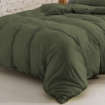 Picture of ai by AKEMI ColourJoy Collection Comforter Set | 100% MicroXT 650TC - Sage Green (Super Single/Queen/King)