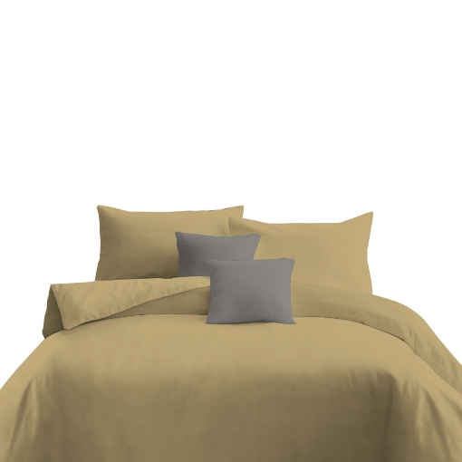 Picture of ai by AKEMI ColourJoy Collection Comforter Set | 100% MicroXT 650TC - Valley Lemon (Super Single/Queen/King)