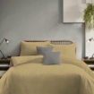 Picture of ai by AKEMI ColourJoy Collection Comforter Set | 100% MicroXT 650TC - Valley Lemon (Super Single/Queen/King)
