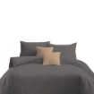 Picture of ai by AKEMI ColourJoy Collection Comforter Set | 100% MicroXT 650TC - Koala Grey (Super Single/Queen/King)