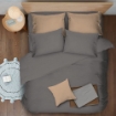 Picture of ai by AKEMI ColourJoy Collection Comforter Set | 100% MicroXT 650TC - Koala Grey (Super Single/Queen/King)