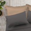 Picture of ai by AKEMI ColourJoy Collection Comforter Set | 100% MicroXT 650TC - Koala Grey (Super Single/Queen/King)