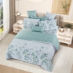 Picture of AKEMI Cotton Twill Adore Quilt Cover Set | 100% Cotton 850TC - Zinnia (Super Single/Queen/King)