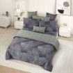 Picture of AKEMI Cotton Twill Adore Quilt Cover Set | 100% Cotton 850TC - Hexa (Super Single/Queen/King)