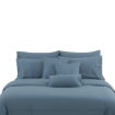 Picture of AKEMI TENCEL™ Lyocell Accord Fitted Sheet Set 1300TC - Mont Blue (Super Single/ Queen/ King/ Super King)