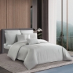 Picture of AKEMI Lyocell Colour Radiant Fitted Sheet Set 900TC - Silk Ash (Super Single/ Queen/ King)