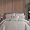Picture of AKEMI Lyocell Colour Radiant Fitted Sheet Set 900TC - French Grey (Super Single/ Queen/ King)