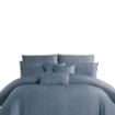 Picture of AKEMI Lyocell Colour Radiant Fitted Sheet Set 900TC - Slate Blue (Super Single/ Queen/ King)