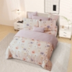 Picture of AKEMI Cotton Twill Adore Fitted Sheet Set | 100% Cotton 850TC - Linnea (Super Single/ Queen/ King)