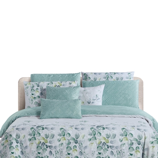 Picture of AKEMI Cotton Twill Adore Fitted Sheet Set | 100% Cotton 850TC - Zinnia (Super Single/ Queen/ King)