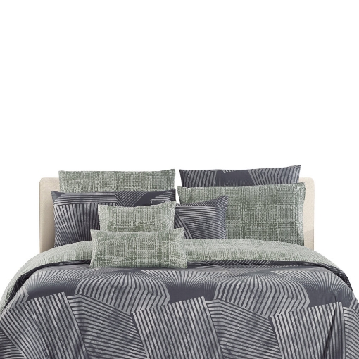 Picture of AKEMI Cotton Twill Adore Fitted Sheet Set | 100% Cotton 850TC - Hexa (Super Single/ Queen/ King)