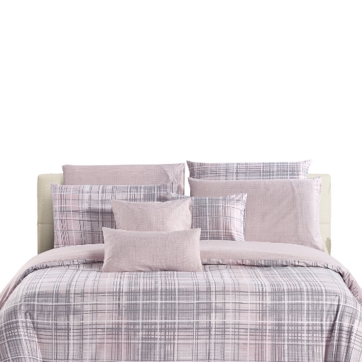 Picture of AKEMI Cotton Twill Adore Fitted Sheet Set | 100% Cotton 850TC - Carys (Super Single/ Queen/ King)