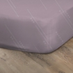 Picture of ai by AKEMI Colourkissed Collection Fitted Sheet Set | 100% MicroXT 700TC - Dove Purple (Super Single/Queen/King)
