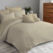 Picture of ai by AKEMI Colourkissed Collection Fitted Sheet Set | 100% MicroXT 700TC - Macadamia Beige (Super Single/Queen/King)