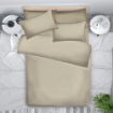Picture of ai by AKEMI Colourkissed Collection Fitted Sheet Set | 100% MicroXT 700TC - Macadamia Beige (Super Single/Queen/King)