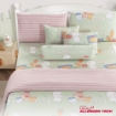 Picture of AKEMI Cotton Twill HeiQ Allergen Cheeky Cheeks Fitted Sheet Set 850TC - Grocery Buddy (Super Single/ Queen/ King)