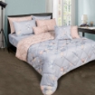 Picture of AKEMI Cotton Essentials Embrace Charm Comforter Set 600TC - Caravaca (Super Single/ Queen/ King)
