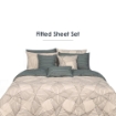 Picture of AKEMI Cotton Essentials Embrace Charm Fitted Sheet Set 600TC - Prades (Super Single/ Queen/ King)