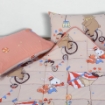 Picture of AKEMI Cotton Essentials Jovial Kids Fitted Sheet Set 600TC - Circus Fun (Super Single/ Queen/ King)