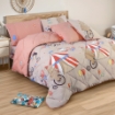 Picture of AKEMI Cotton Essentials Jovial Kids Fitted Sheet Set 600TC - Circus Fun (Super Single/ Queen/ King)
