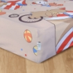 Picture of AKEMI Cotton Essentials Jovial Kids Fitted Sheet Set 600TC - Circus Fun (Super Single/ Queen/ King)