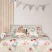 Picture of AKEMI Cotton Essentials Jovial Kids Fitted Sheet Set 600TC - Hello Summer (Super Single/ Queen/ King)