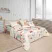 Picture of AKEMI Cotton Essentials Jovial Kids Fitted Sheet Set 600TC - Hello Summer (Super Single/ Queen/ King)
