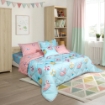 Picture of AKEMI Cotton Essentials Jovial Kids Fitted Sheet Set 600TC - Pool Fiesta (Super Single/ Queen/ King)