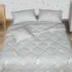Picture of AKEMI Cotton Essentials Jovial Kids Fitted Sheet Set 600TC - Sky Drift (Super Single/ Queen/ King)