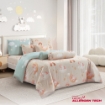 Picture of AKEMI Cotton Twill HeiQ Allergen Cheeky Cheeks Quilt Cover Set 850TC - Mystical Friends (Super Single/ Queen/ King)
