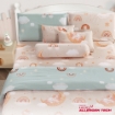 Picture of AKEMI Cotton Twill HeiQ Allergen Cheeky Cheeks Quilt Cover Set 850TC - Mystical Friends (Super Single/ Queen/ King)
