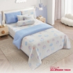 Picture of AKEMI Cotton Twill HeiQ Allergen Cheeky Cheeks Quilt Cover Set 850TC - Cloudy Rainbow (Super Single/ Queen/ King)